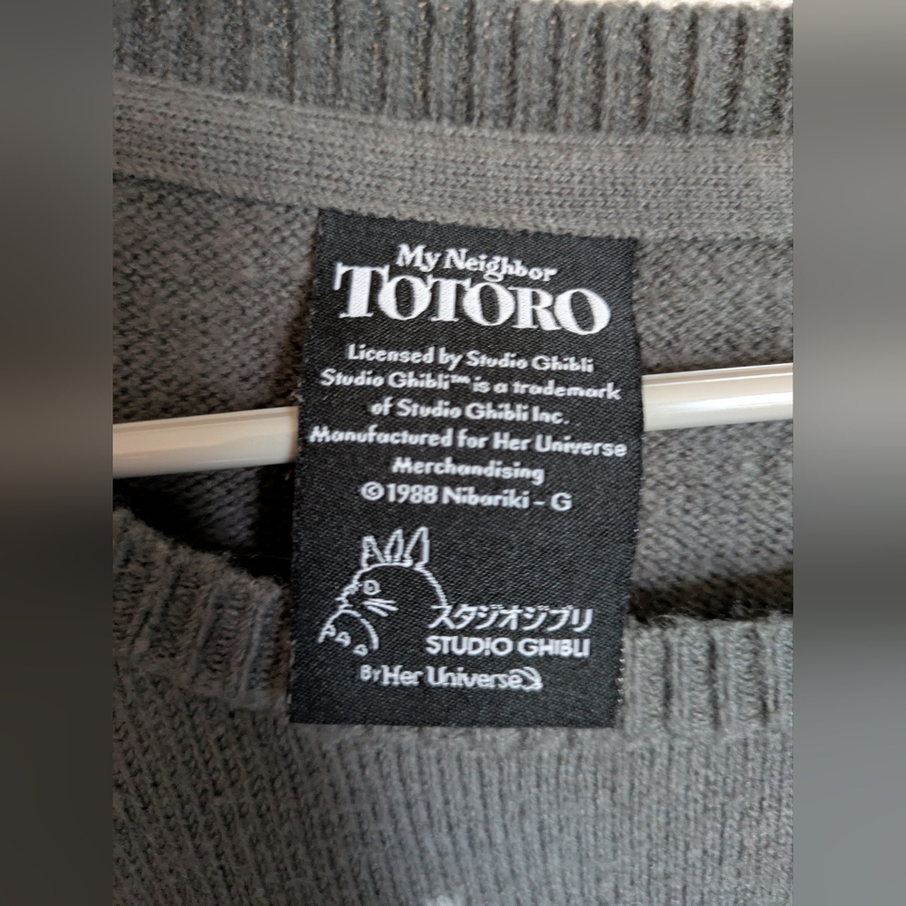 My Neighbor Totoro Sweater - Picture 2 of 4
